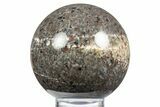 Fluorescent Polished Sodalite-Syenite Sphere - China #319371-1
